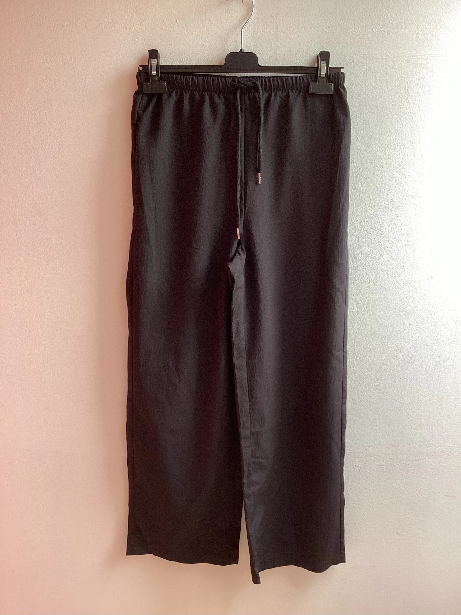 Zwarte losse broek xs 